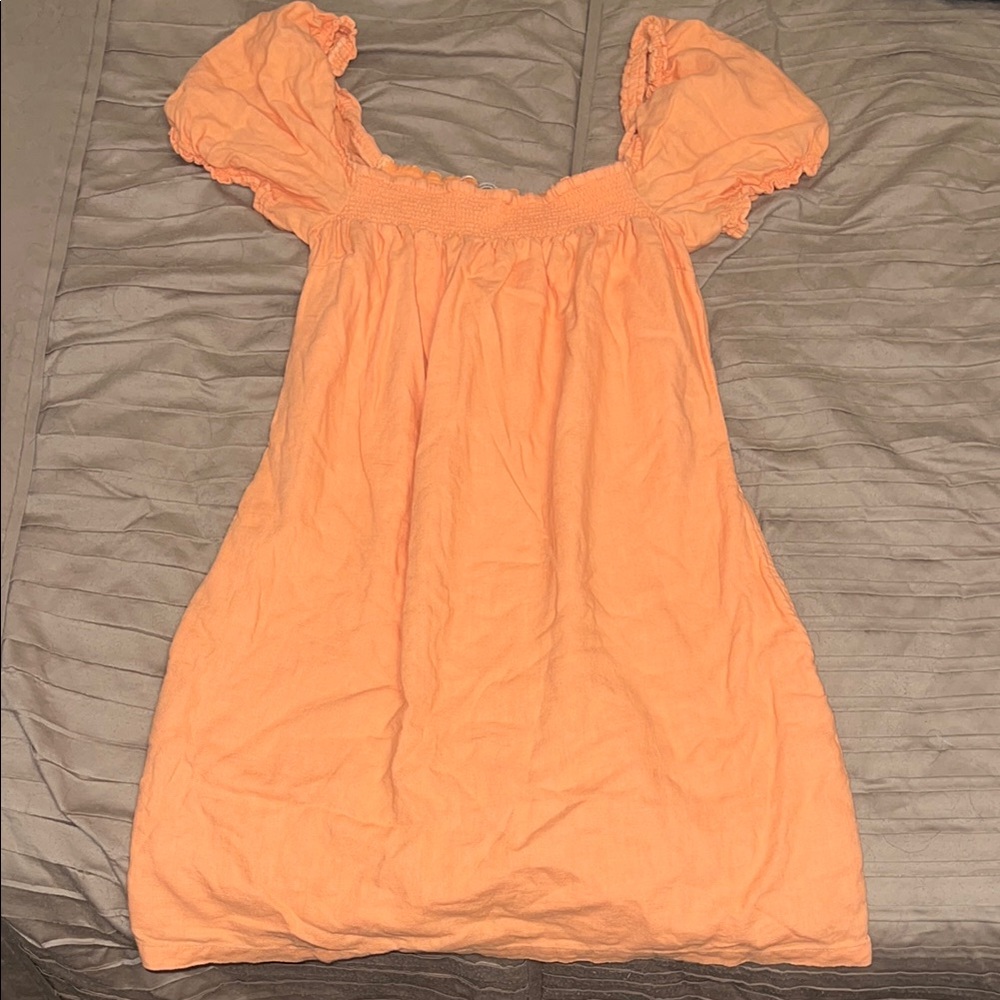 Abercrombie & Fitch Coral/Orange Dress